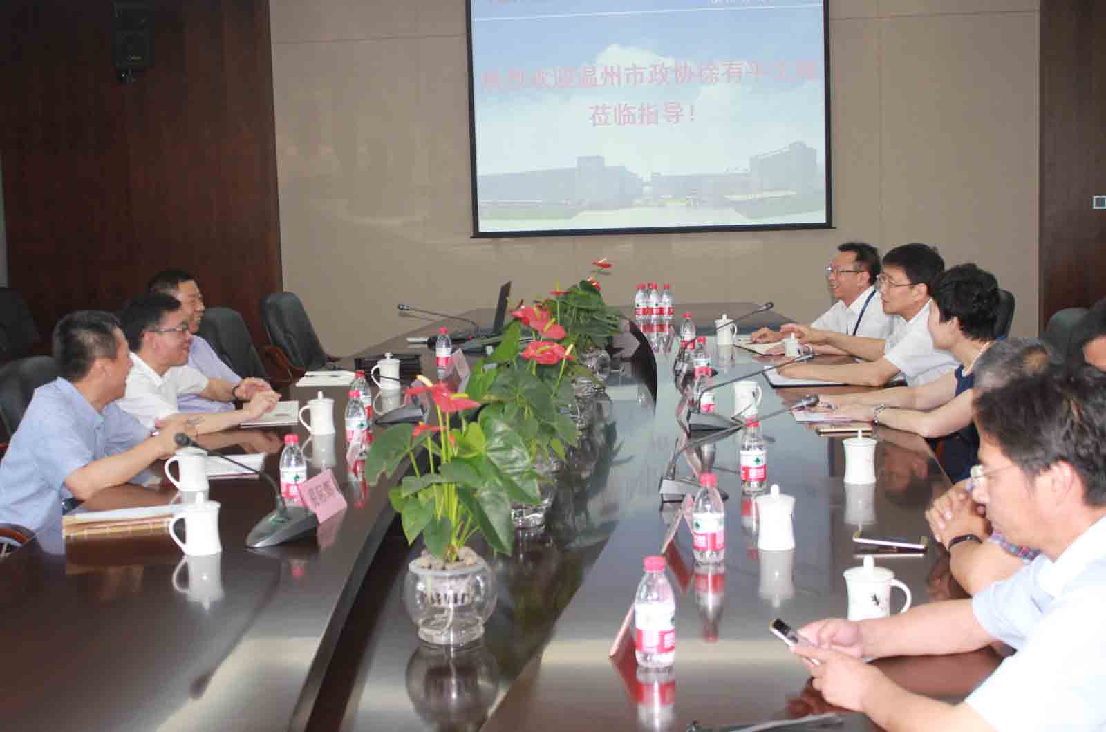 溫州市政協(xié)副主席徐有平調研通力